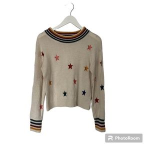 Jessica Simpson Multi Color Star Sweater